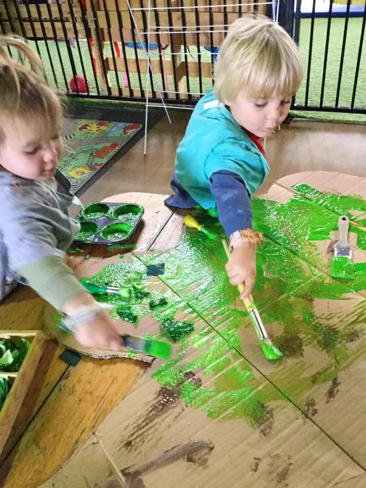 Children Learning Creatively Through Art